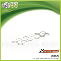 Scaleauto SC1623 1/24 Scale Steel Guide Spacers - 12 Pack