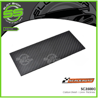Scaleauto SC3500C Carbon Sheet - 1.5mm Thickness