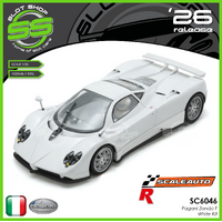 Scaleauto SC6046R Pagani Zonda F - White Kit