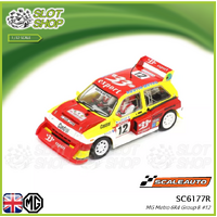 Scaleauto SC6177R MG Metro 6R4 Group B #12