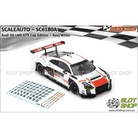 Scaleauto SC6180A Audi R8 LMS GT3 (White/Red)