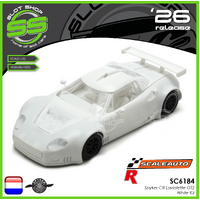 Scaleauto SC6184 Spyker C8 Laviolette GT2 - White Kit