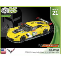 Scaleauto SC6198R C7R GT3 Corvette #74