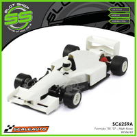 Scaleauto SC6259A Formula 90-97 White Kit High Nose