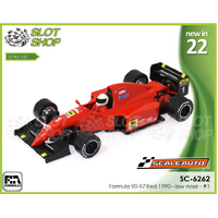 Scaleauto SC6262 Formula 90-97 Red 1990 - low nose - #1