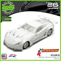 Scaleauto SC6281R Chevrolet Callaway Corvette C7.R - White Kit