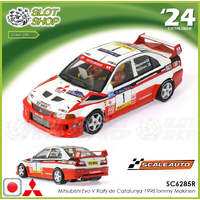 Scaleauto SC6285R Mitsubishi Evo V Rally de Catalunya 1998 T.Makinen #1