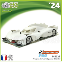 Scaleauto SC6325 Peugeot 9x8 LMH Hypercar White Kit - PRO SERIES