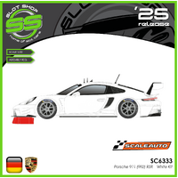 Scaleauto SC6333 Porsche 911 (992) RSR - White Kit