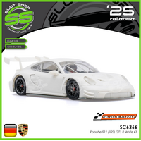 Scaleauto SC6366 Porsche 911 (992) GT3-R - White Kit
