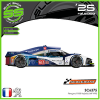 Scaleauto SC6375 Peugeot 9x8 Hybrid LMP Hypercar - PRO SERIES