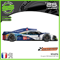 Scaleauto SC6376 Peugeot 9x8 Hybrid LMP Hypercar - PRO SERIES