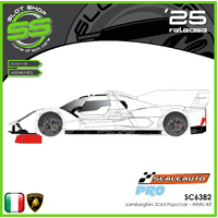 Scaleauto SC6382 Lamborghini SC63 Prototype - White Kit