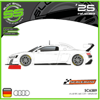 Scaleauto SC6389 Audi R8 V10 LMS GT2 - White Kit