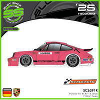 Scaleauto SC6391R Porsche 911 RS #7 - B. Unser, '73 IROC Series