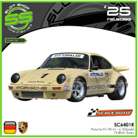Scaleauto SC6401R Porsche 911 RS #1 - E. Fittipaldi '73 IROC Series