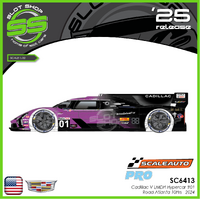 Scaleauto SC6413 Cadillac V-Series R #01 - 10Hrs of Road Atlanta - '24 Winner