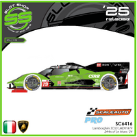 Scaleauto SC6416 Lamborghini SC63 LMDH #19 - 24Hrs of Le Mans '24