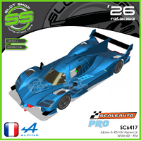 Scaleauto SC6417 Alpine A-424 LM Hypercar - Kit - RT4 - Anglewinder