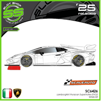 Scaleauto SC6426 Lamborghini Huracan Supertrofeo EVO2 - White Kit