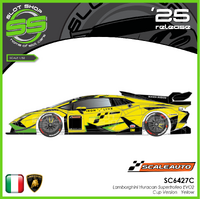Scaleauto SC6427C Lamborghini Huracan Supertrofeo EVO2 - Cup Version - Yellow