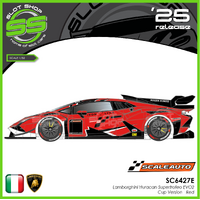 Scaleauto SC6427E Lamborghini Huracan Supertrofeo EVO2 - Cup Version - Red