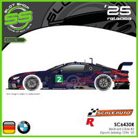 Scaleauto SC6430R BMW M8 GTLM #2 - Esports 12Hrs of Sebring '20