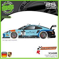 Scaleauto SC6434R Porsche 911 GT3 #36 - GPX - 12Hrs of Sebring '20