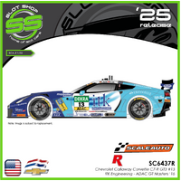 Scaleauto SC6437R Chevrolet Callaway Corvette C7.R GT3 #13 - ITK Engineering - ADAC GT Masters '16