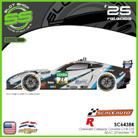 Scaleauto SC6438R Chevrolet Callaway Corvette C7.R GT3 #77 -  ADAC GT Masters '18