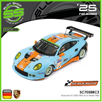 Scaleauto SC7058RC3 Porsche 911 RSR 24Hr of Le Mans #86
