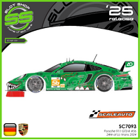Scaleauto SC7093 Porsche 911 GT3-R #56 - 24Hrs of Le Mans 2024