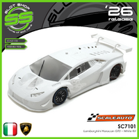 Scaleauto SC7101 Lamborghini Huracan GT3 - White Kit