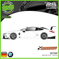 Scaleauto SC7107 BMW M8 GTLM - White Kit