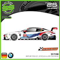 Scaleauto SC7108 BMW M8 GTLM #25 - Daytona 24Hr 2015 Class Winner
