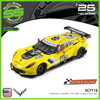 Scaleauto SC7112 Chevrolet Corvette C7.R - Le Mans 24Hr 2015