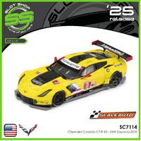Scaleauto SC7114 Chevrolet Corvette C7.R #3 - Daytona 24Hrs 2016