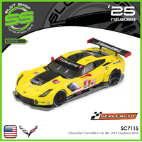 Scaleauto SC7115 Chevrolet Corvette C7.R #4 - Daytona 24Hrs 2016