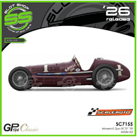 Scaleauto SC7155 Maserati Tipo 8CTF '39 - White Kit