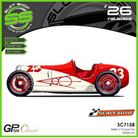 Scaleauto SC7158 Miller V-8 Special - White Kit