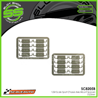 Scaleauto SC8205B 1/24 Scale Sport Chassis Axle Mount Spacers - 0.25mm 