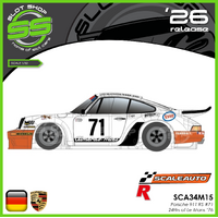 Scaleauto SCA34M15 Porsche 911 RS #71 - 24Hrs of Le Mans '76