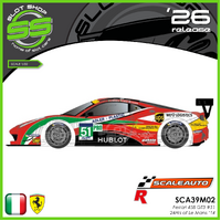Scaleauto SCA39M02 Ferrari 458 GT3 - 24Hrs of Le Mans '14