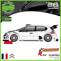 Scaleauto SCA47M01 Citroen C3 WRC - White Kit
