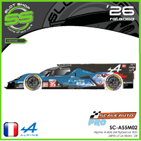 Scaleauto SCA55M02 Alpine A-424 LM Hypercar #35 - 24Hrs of Le Mans '24