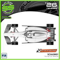 Scaleauto SCA63M01 Formula '26 - White Kit