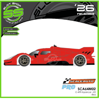 Scaleauto SCA64M02 G-499 Hypercar - Kit - Red