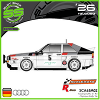 Scaleauto SCA65M02 Audi Quattro S1 #5 - Olympus Rally '86