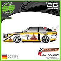 Scaleauto SCA66M02 Audi Quattro S1 E2 #2 - Group B '85