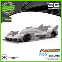 Scaleauto SCA67M01 Genesis Magma GMR-01 Hypercar - White Kit